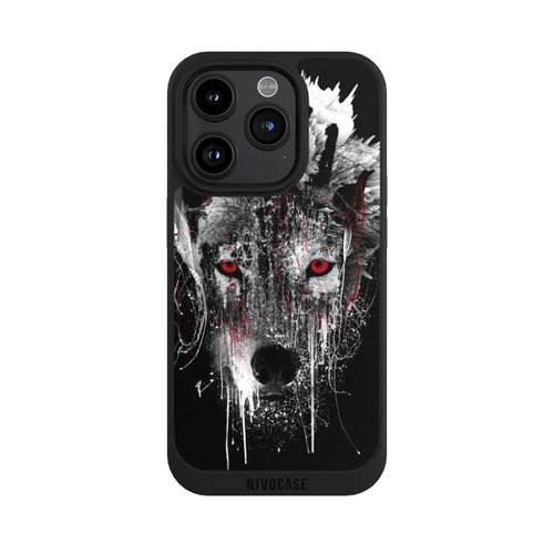 Apple iPhone 15 Pro NIVOpure Loup aux yeux rouges