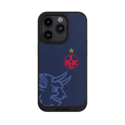 Apple iPhone 15 Pro NIVOpure Auswärts Trikot - 1.FCK blau