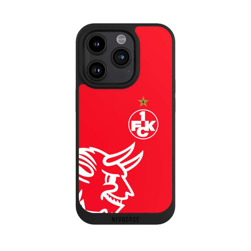 Apple iPhone 15 Pro NIVOpure Heimtrikot - 1.FCK rot