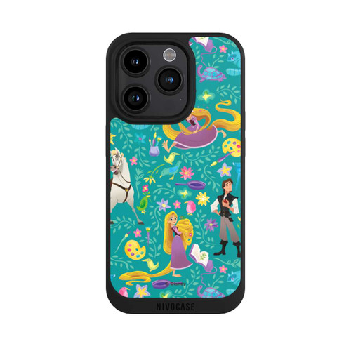 Apple iPhone 15 Pro NIVOpure Raiponce Motif Bleu
