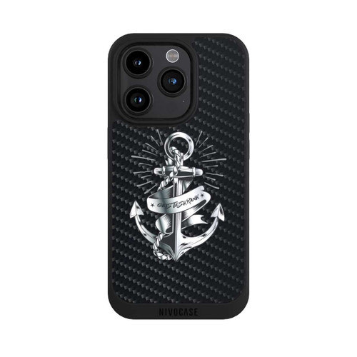 Apple iPhone 15 Pro NIVOpure Geisteskrank Anker Carbon