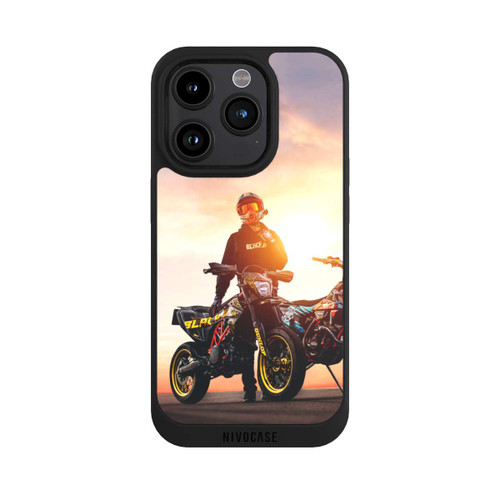 Apple iPhone 15 Pro NIVOpure Blackout Sonnenuntergang