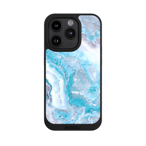 Apple iPhone 15 Pro NIVOpure Edelstein Hellblau