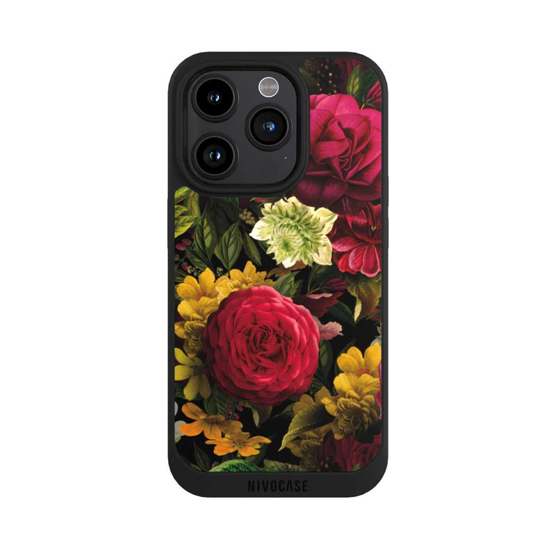 iPhone 15 Pro NIVOpure Fleurs colorées