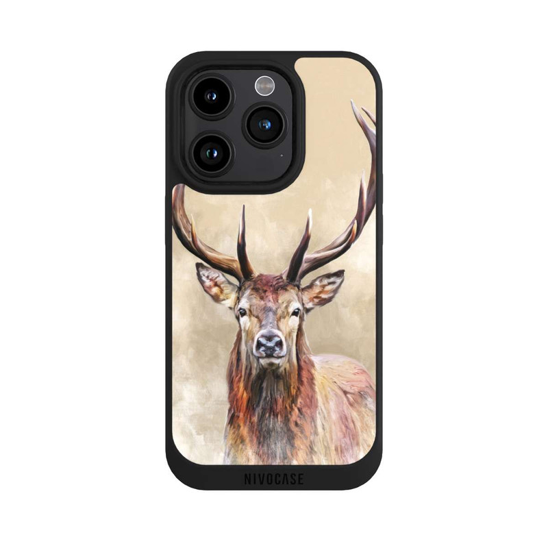 iPhone 15 Pro NIVOpure Gezeichneter Hirsch