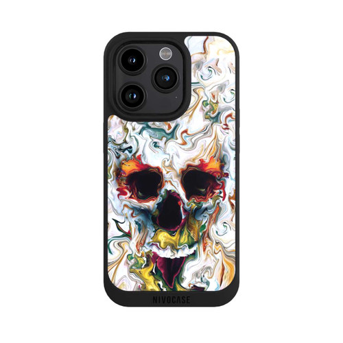 Apple iPhone 15 Pro NIVOpure crâne abstrait