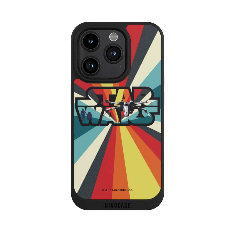 iPhone 15 Pro NIVOpure Retro X-Wing Star Wars Logo