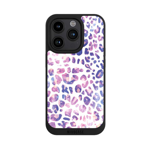 Apple iPhone 15 Pro NIVOpure Rosa lila Leopard