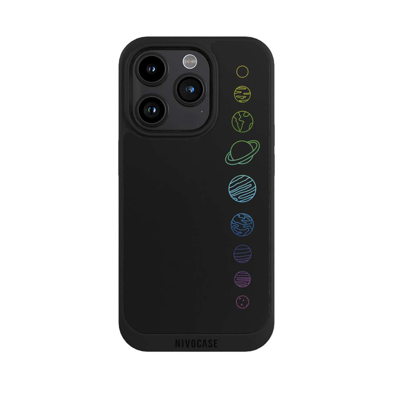 iPhone 15 Pro NIVOpure Bunte Planeten