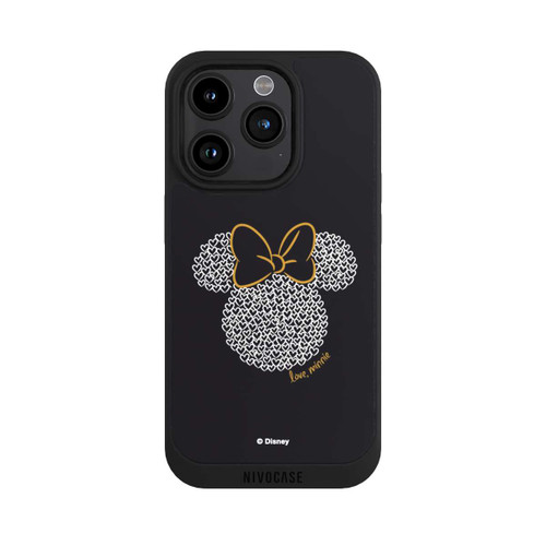Apple iPhone 15 Pro NIVOpure Minnie Black and White