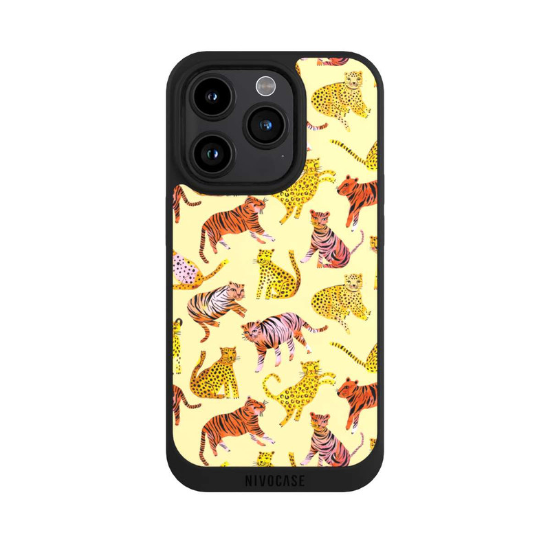 iPhone 15 Pro NIVOpure Savane des tigres et des léopards