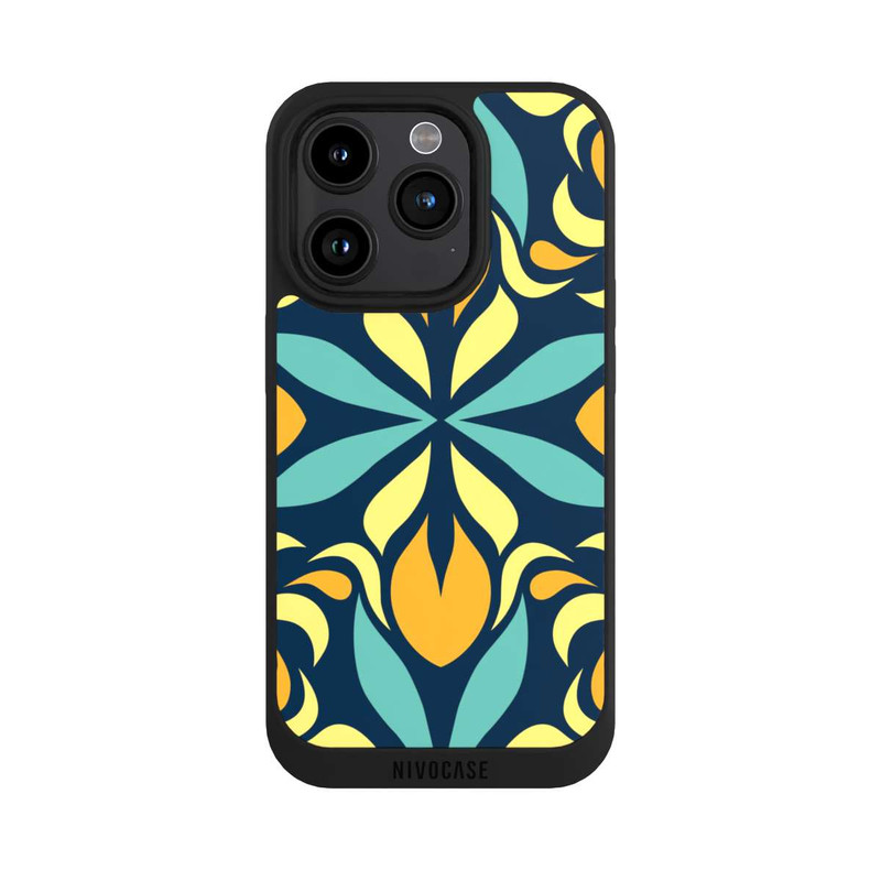 iPhone 15 Pro NIVOpure Motif Rétro Symétrique