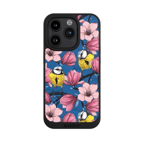 Apple iPhone 15 Pro NIVOpure Blue Tit &amp; Magnolia