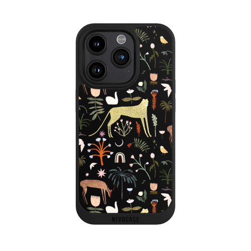 Apple iPhone 15 Pro NIVOpure Wilde Gartenbuchstaben von Léa Le Pivert