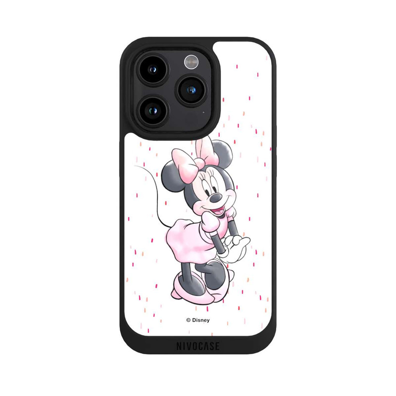 iPhone 15 Pro NIVOpure Minnie Watercolour Dots