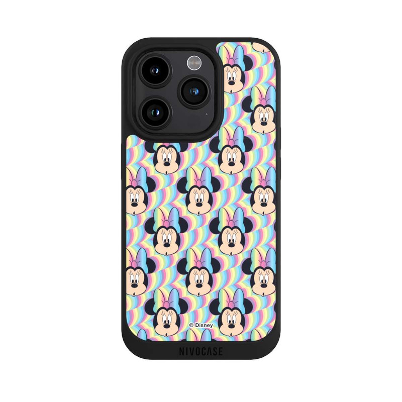iPhone 15 Pro NIVOpure Minnie Rainbow Faces