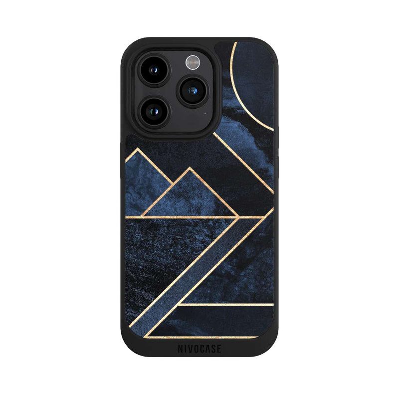 iPhone 15 Pro NIVOpure Moderner Golddruck