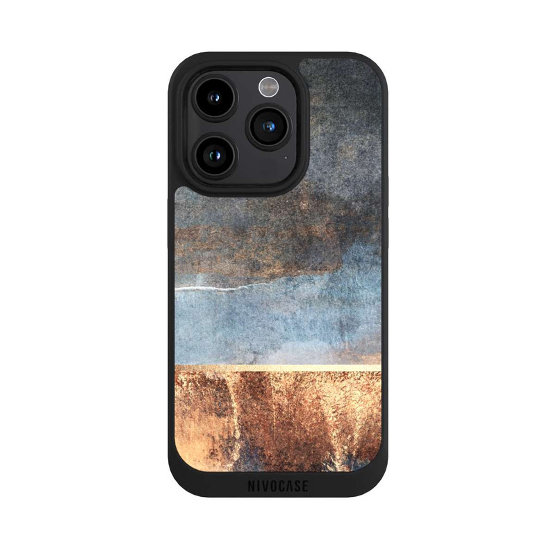 iPhone 15 Pro NIVOpure Sturm Golddruck