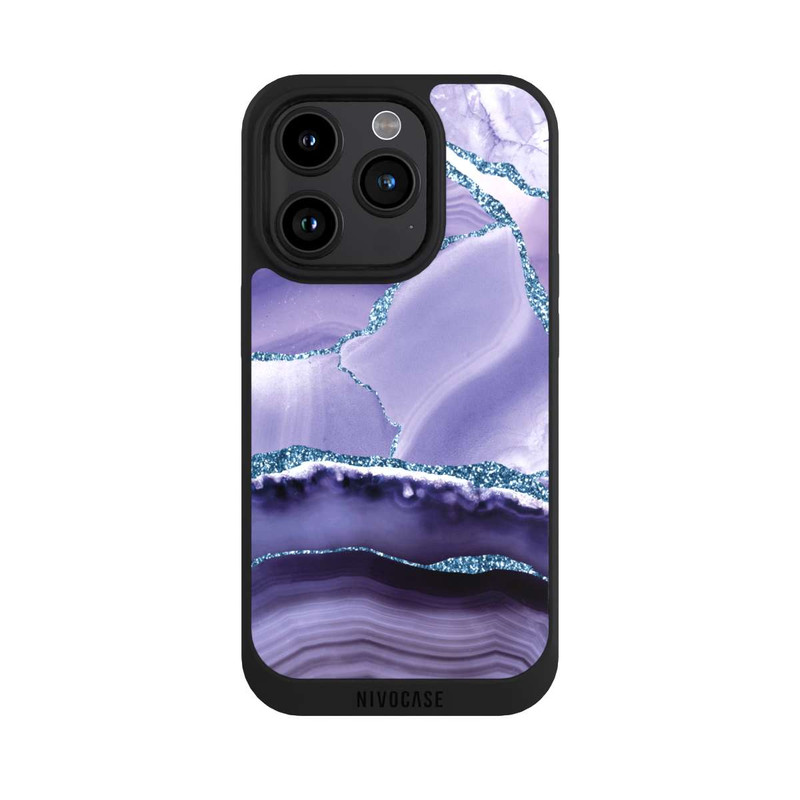 iPhone 15 Pro NIVOpure Marbre Lilas