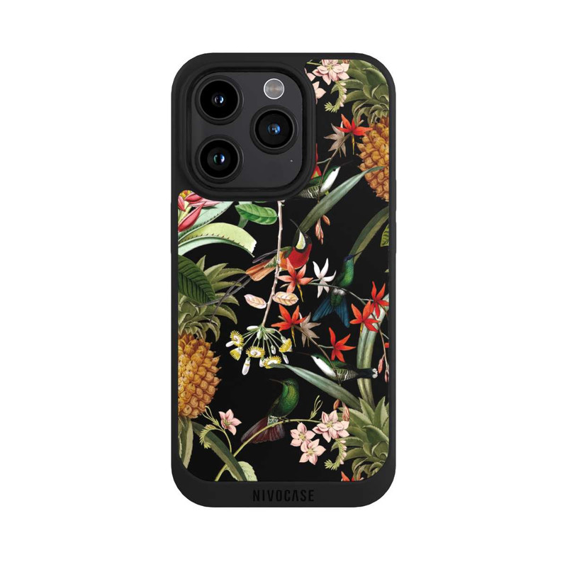 iPhone 15 Pro NIVOpure Fleurs Exotiques Oiseau de Paradis