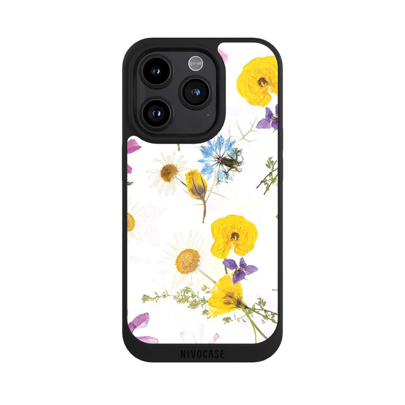 iPhone 15 Pro NIVOpure Fond d'écran de fleurs sauvages