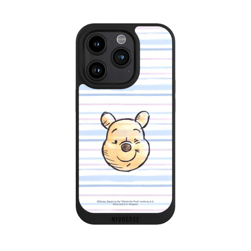 Apple iPhone 15 Pro NIVOpure Winnie Pooh on stripes 