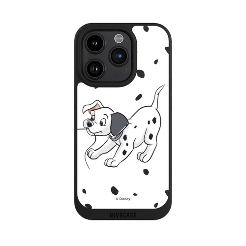 Apple iPhone 15 Pro NIVOpure Couple Dalmatian Right
