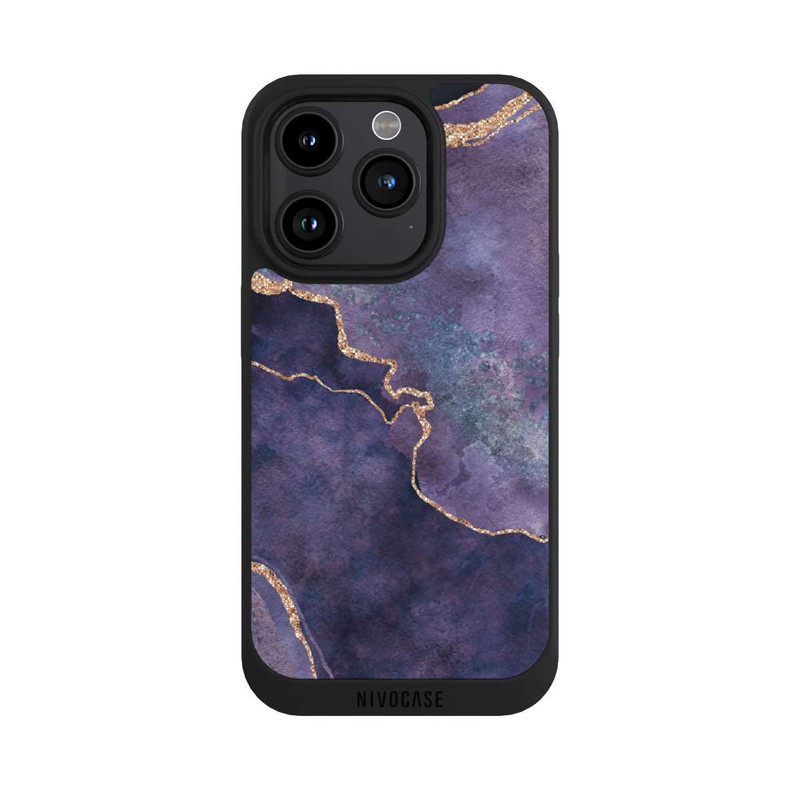 iPhone 15 Pro NIVOpure Gemstone Glamour purple