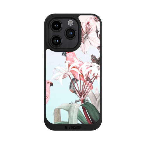 Apple iPhone 15 Pro NIVOpure Paradis des perroquets pastel