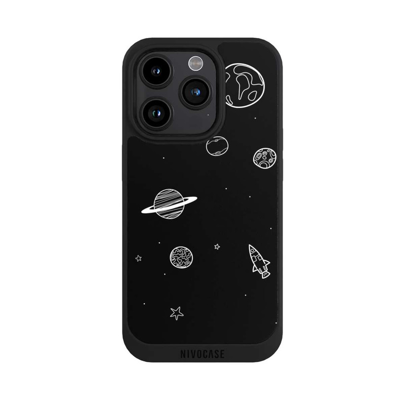 iPhone 15 Pro NIVOpure Planetengekritzel