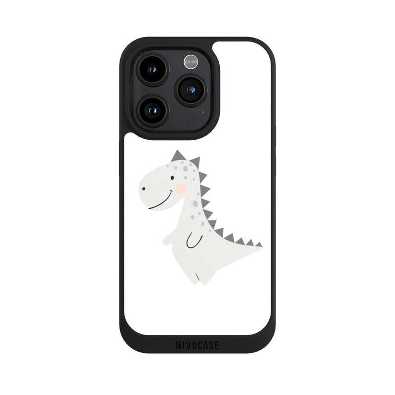 iPhone 15 Pro NIVOpure Grey Dino