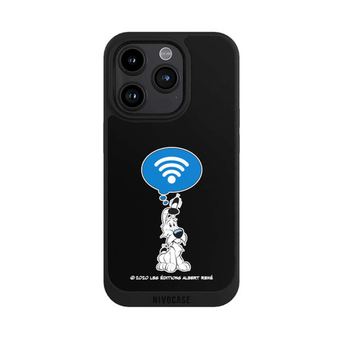 Apple iPhone 15 Pro NIVOpure Idéfix WI-FI Sur Fond Noir
