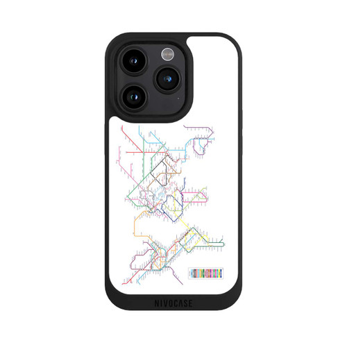 Apple iPhone 15 Pro NIVOpure Carte du métro mondial