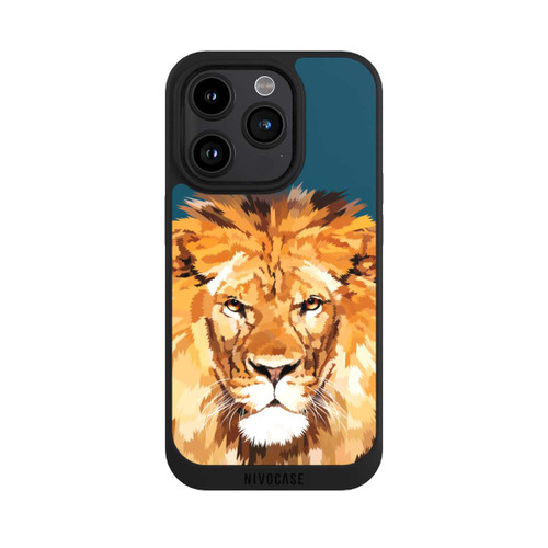 Apple iPhone 15 Pro NIVOpure Lion en gros plan