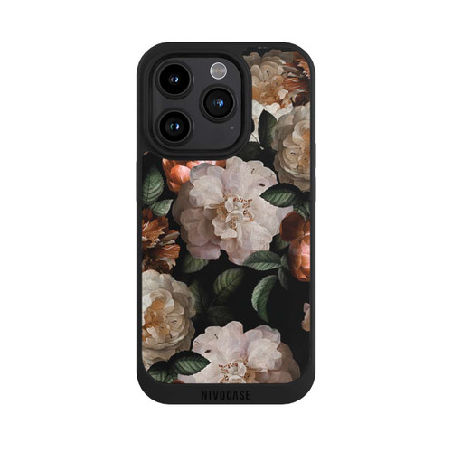 Apple iPhone 15 Pro NIVOpure Tapete mit Kupferrosen