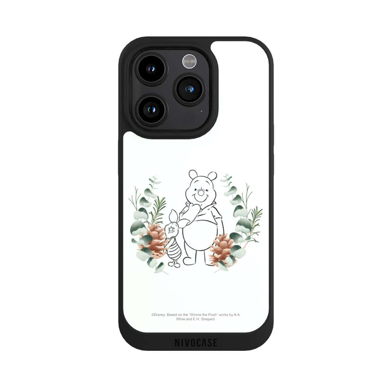 iPhone 15 Pro NIVOpure Green Love Pooh and Piglet