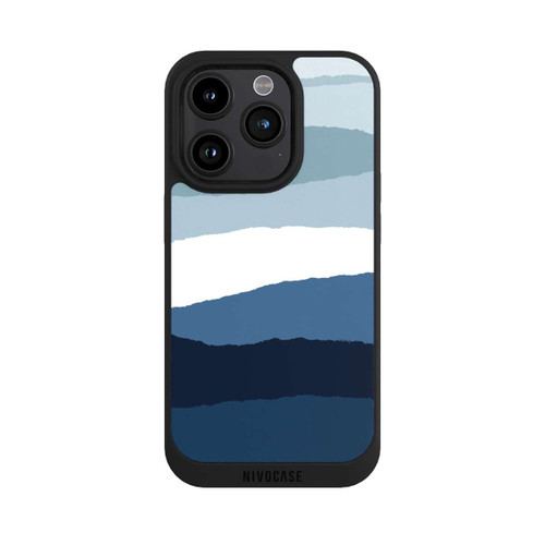 Apple iPhone 15 Pro NIVOpure Abstrait bleu II