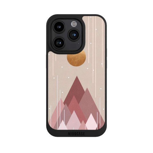 Apple iPhone 15 Pro NIVOpure Soleil et montagne rose corail