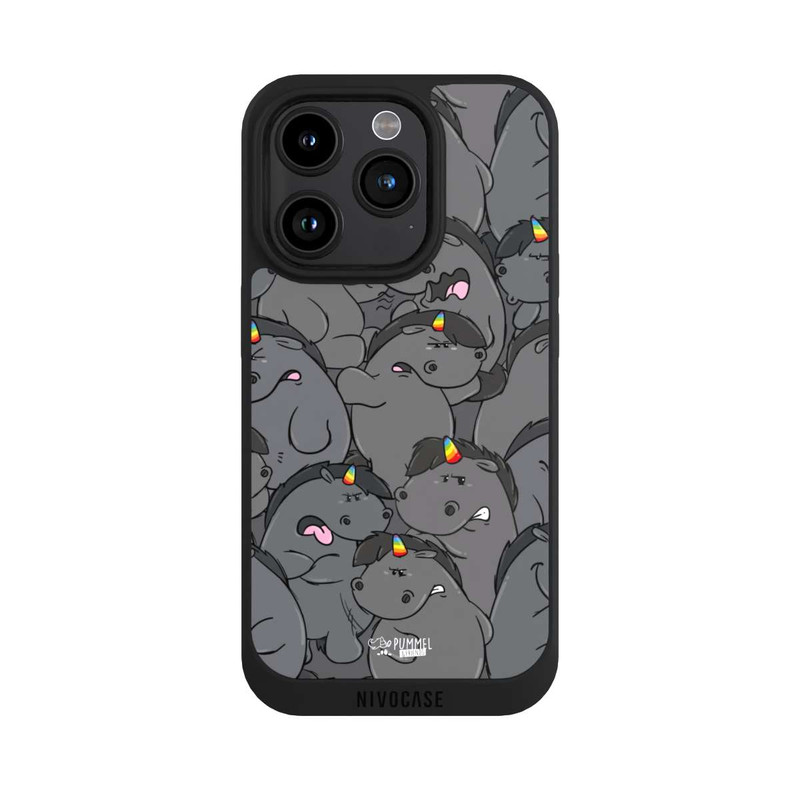 iPhone 15 Pro NIVOpure Grummeleinhorn Allover