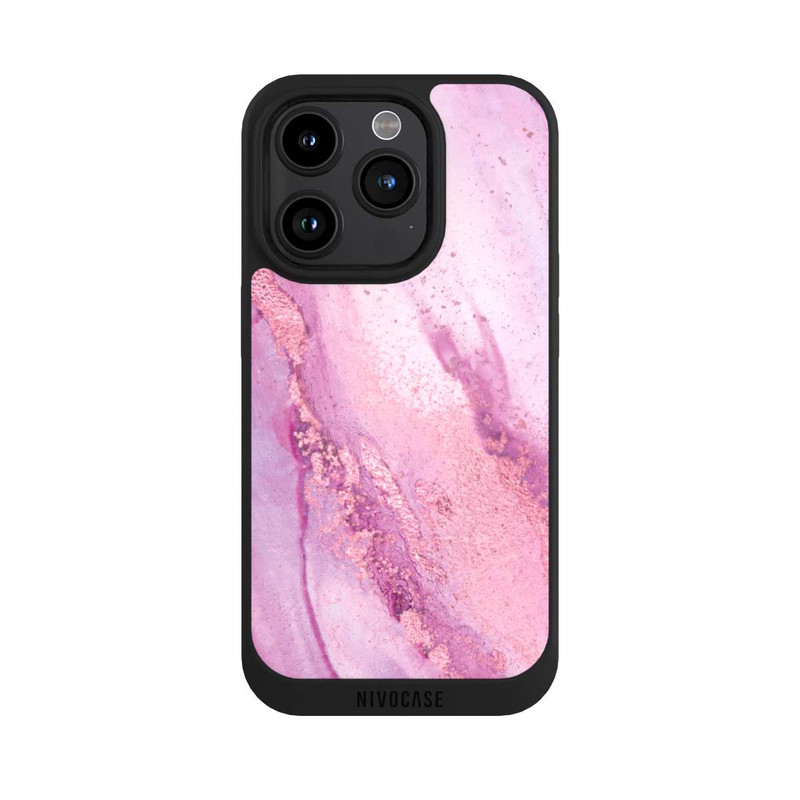 iPhone 15 Pro NIVOpure Purple Marble Wall Ink
