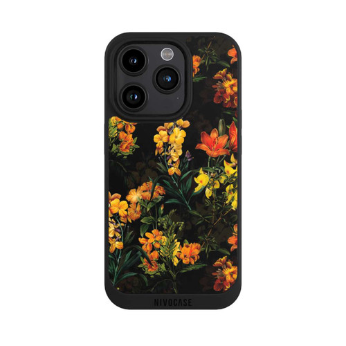 Apple iPhone 15 Pro NIVOpure Colorful Flowers Yellow