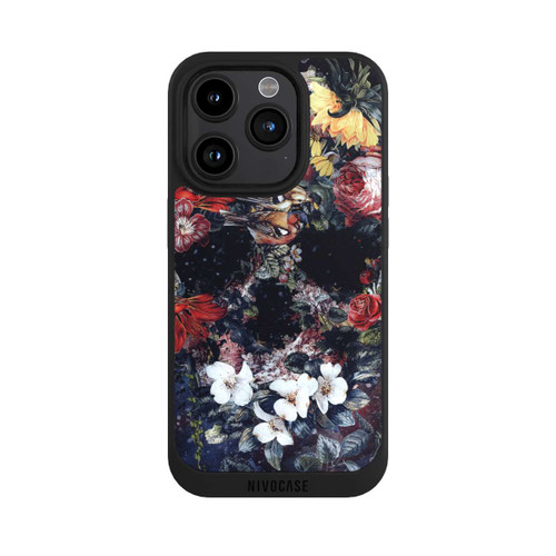 Apple iPhone 15 Pro NIVOpure Crâne de fleur II