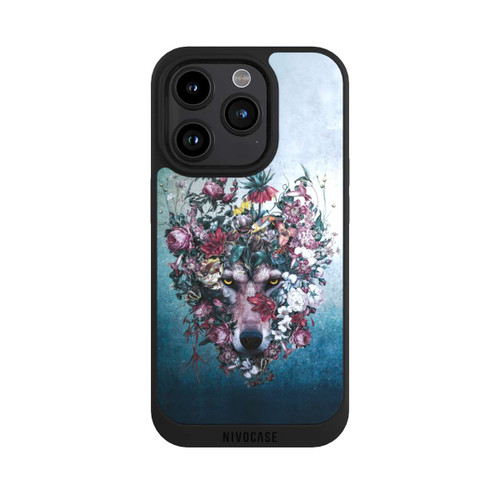 Apple iPhone 15 Pro NIVOpure Fleurs - Loup