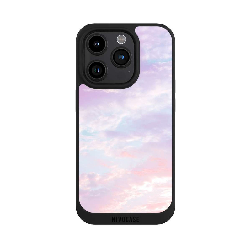iPhone 15 Pro NIVOpure Cotton Candy Clouds Purple