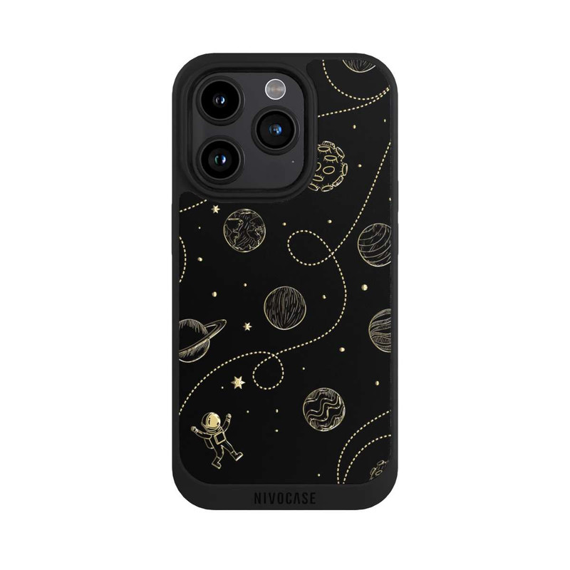 iPhone 15 Pro NIVOpure Planeten Gold