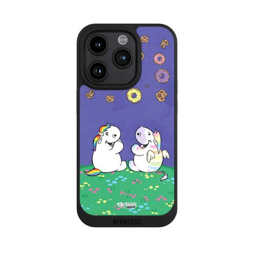 Apple iPhone 15 Pro NIVOpure  Donutsterne Pummel und Zebrasus