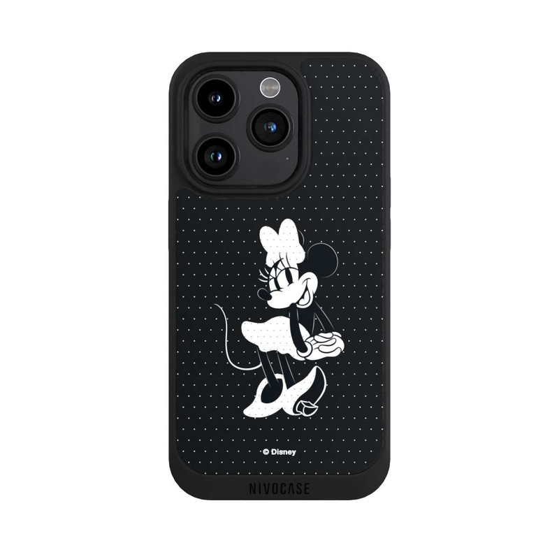 iPhone 15 Pro NIVOpure Minnie Frech Schwarz