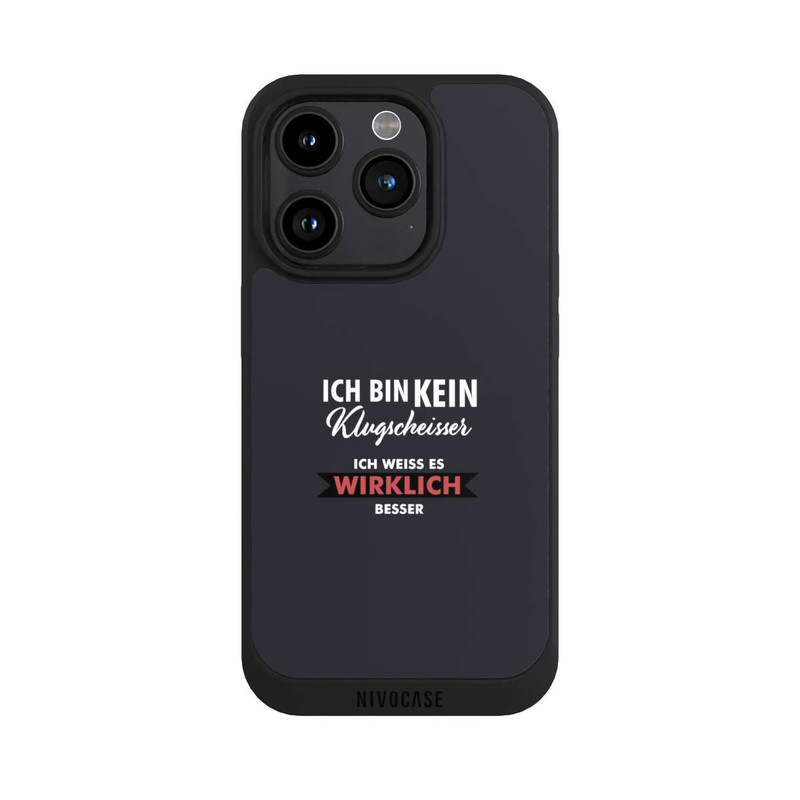 iPhone 15 Pro NIVOpure Ich bin kein Klugscheisser