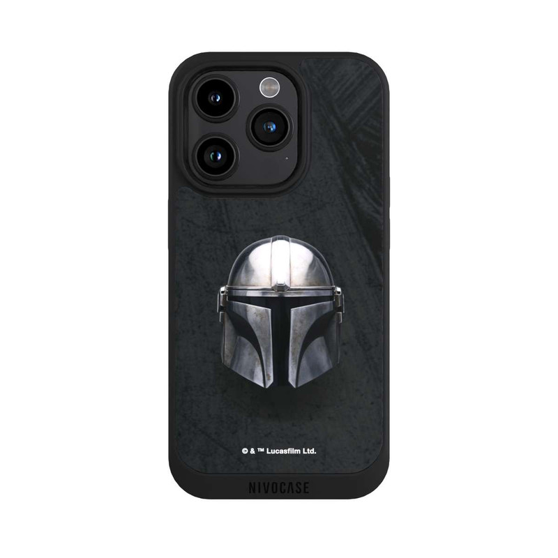 iPhone 15 Pro NIVOpure Mandalorian Black Helmet