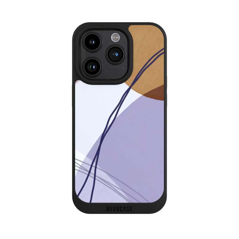 iPhone 15 Pro NIVOpure Grafisch 266 Violet